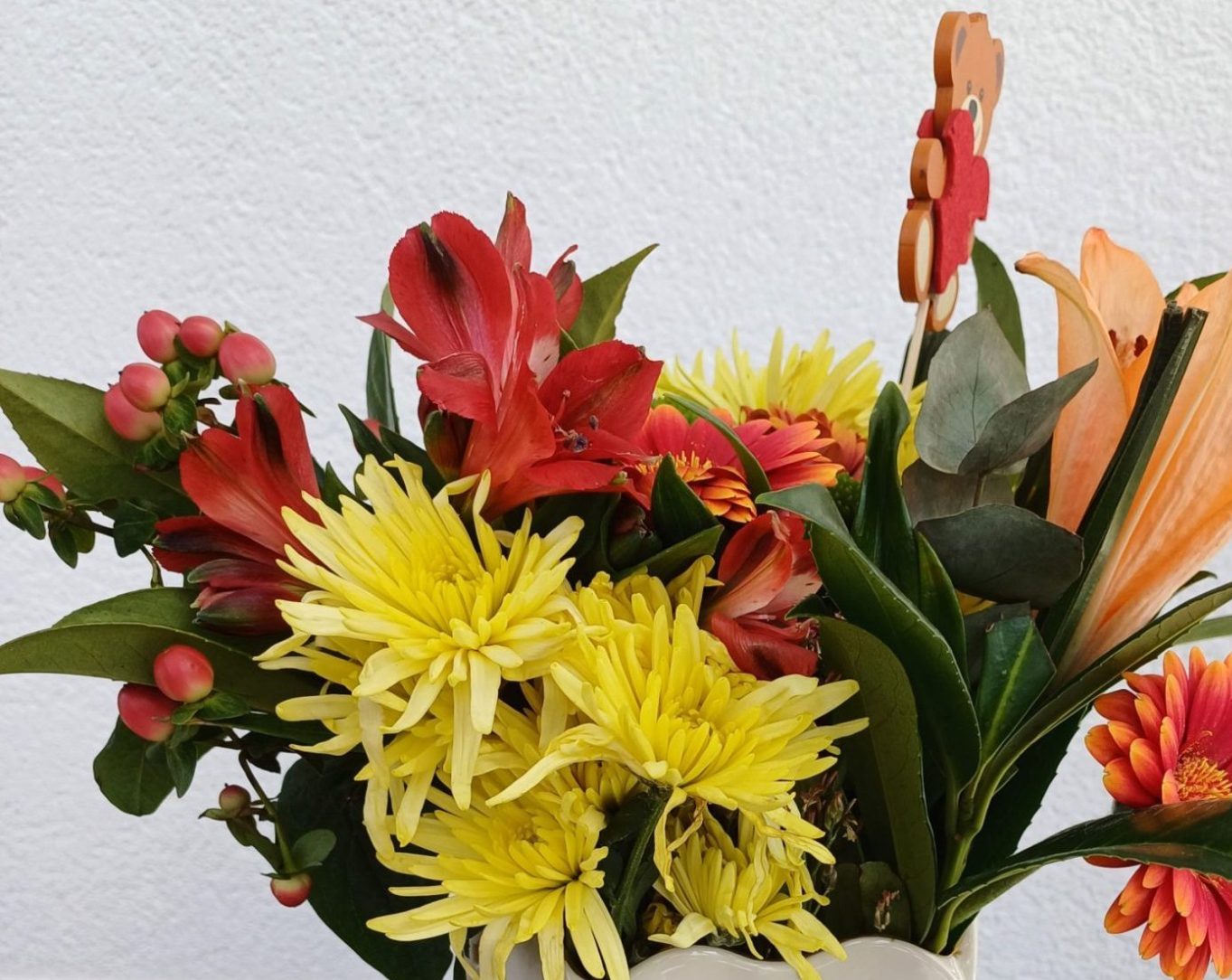 Aktionen bei FloraPrima: bunter Blumenstrauß